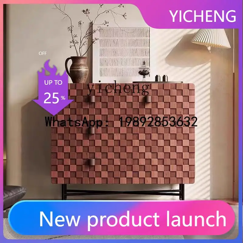 

Винтажный резной комод-буфет X6 для гостиной и прихожей, декоративный шкаф