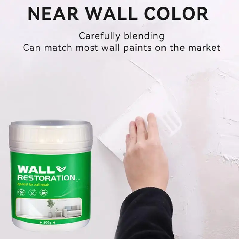 Wall Patch Repair Kit, Spackle com Raspador, Fácil de Aplicar, Preencher Buracos, Parede da Casa, Remover Manchas