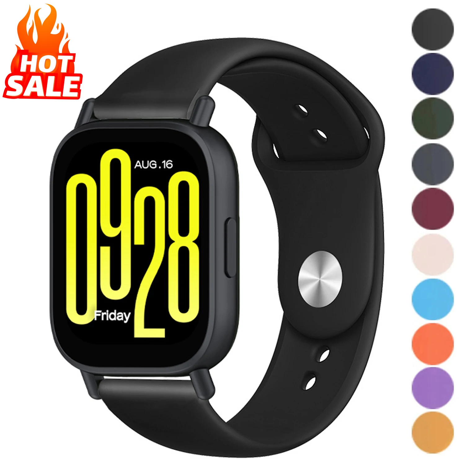 Silicone Straps For Redmi Watch 5 Active/5 Lite Sport Bracelet Correa Xiaomi Redmi Watch 5 Active 22mm Watch band Accessories