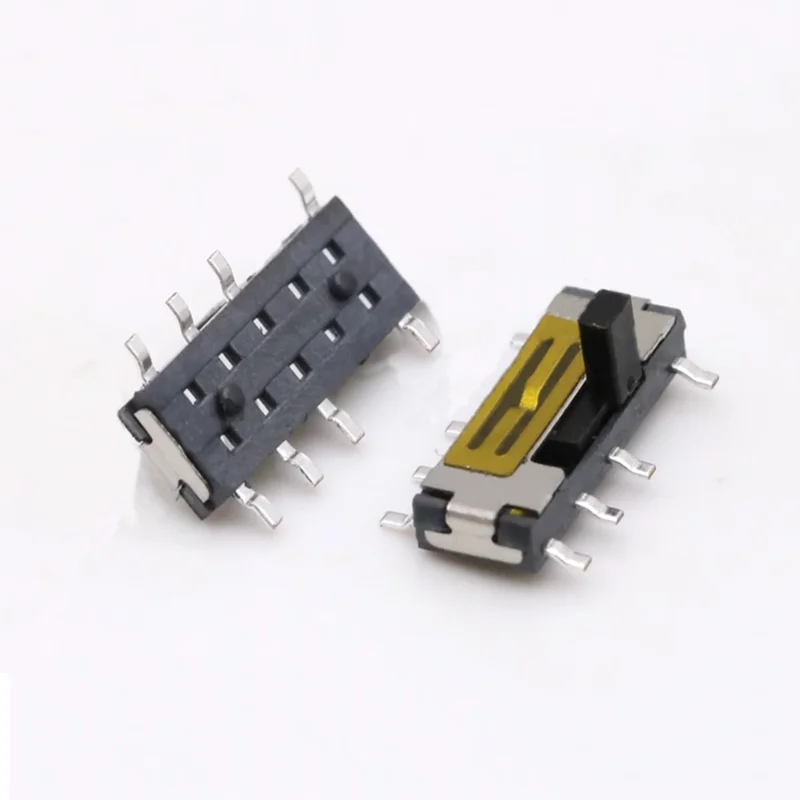 MSS-23C02 vertical stick eight pin tape positioning 1.5-3H small toggle switch 8 pin 3 speed 3.5*10 sliding power switch