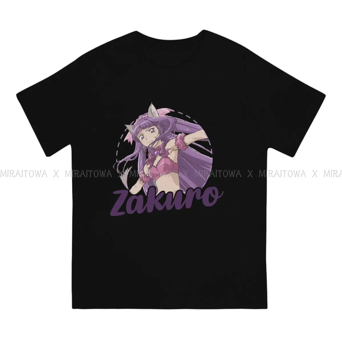 Zakuro Harajuku TShirt Tokyo Mew Mew Japanese Anime Creative Streetwear Casual T Shirt Male Tee Unique Gift Clothes