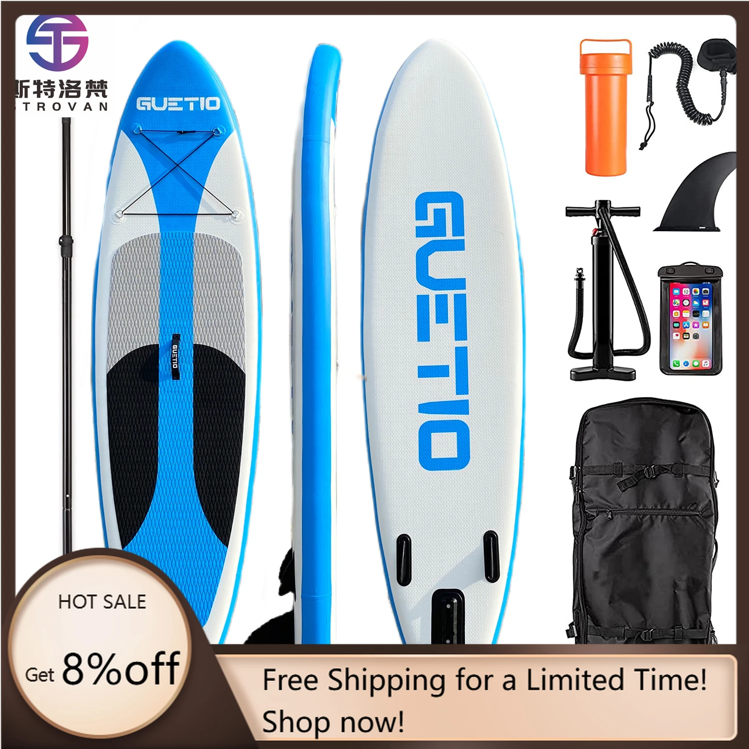 STLF WJW Factory Supply Wholesale 10ft Supboard Inflatable ISUP Stand up Paddle Board SUP Standing up Paddleboard