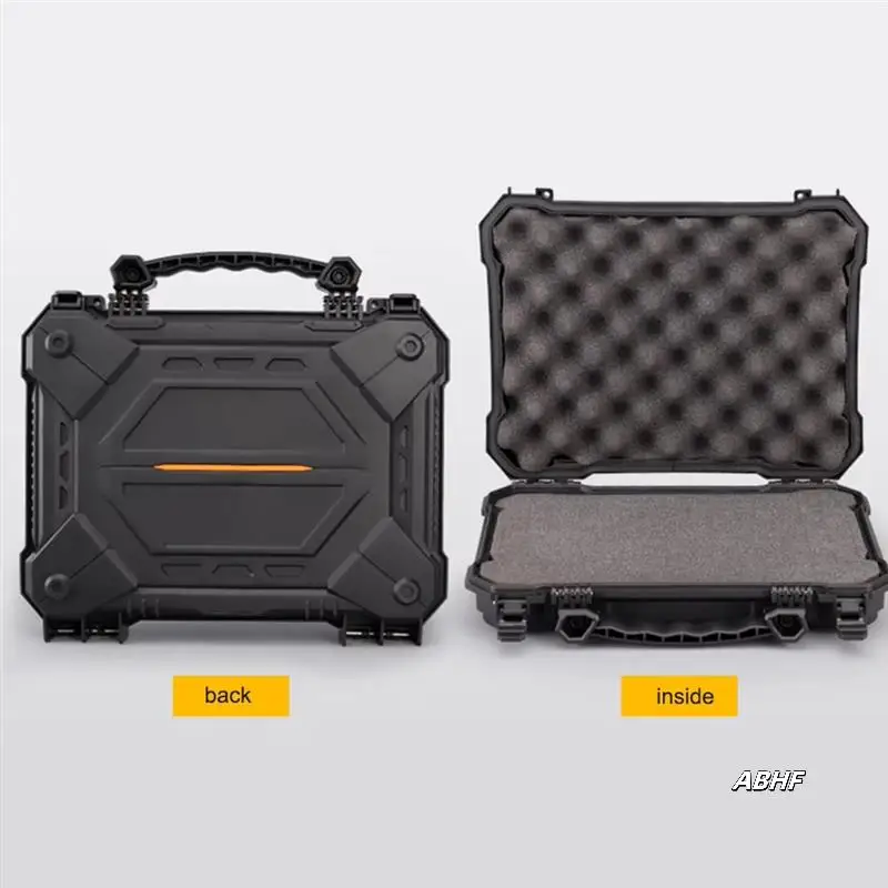 

Waterproof Tool Box Case With Foam Pads, Portable Fragile Cargo Storage Bag, Hard Carry Safety Suitcase For Tools