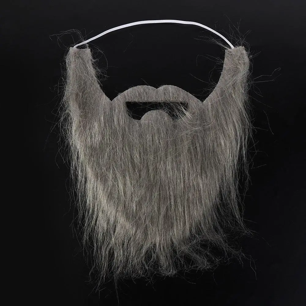 Creative Artificial Beard Realistic Fake Beard Long Fluff Fake Beard Halloween Fake Mustache DIY Mustache Halloween Costume