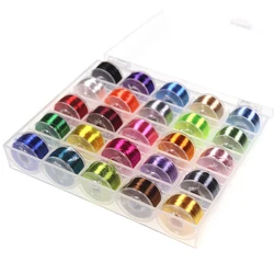 ICERIO 25 Colors Assorted 200D Fly Tying Thread For Dry Wet Trout Bass Flies Fly Fishing Tying Material