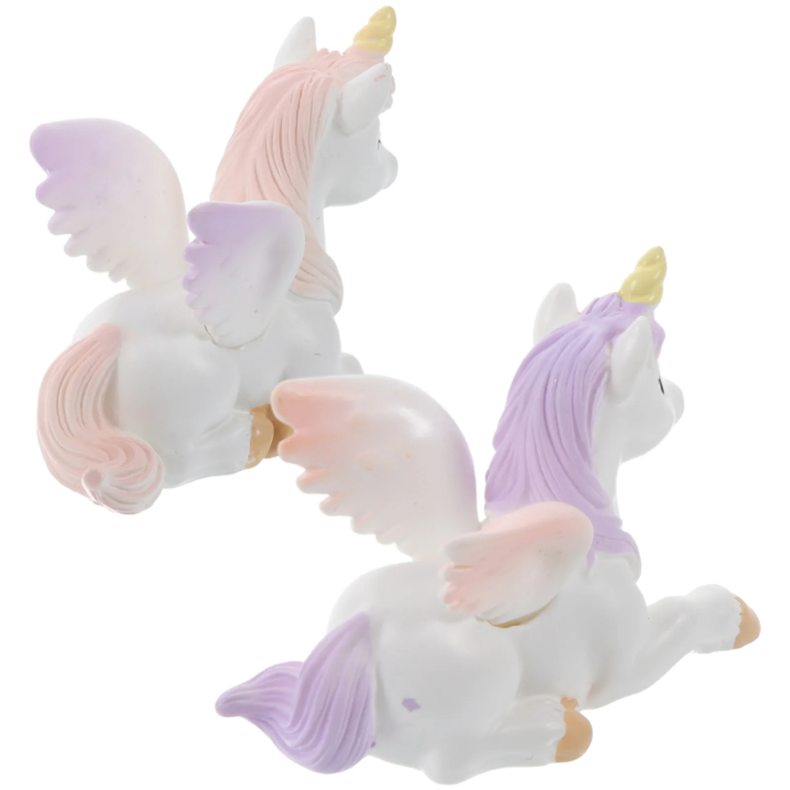 

Mini Unicorn Figurines Tiny Unicorn Satue Resin Unicorn Model Cute Animal Unicorn Fairy Decorations