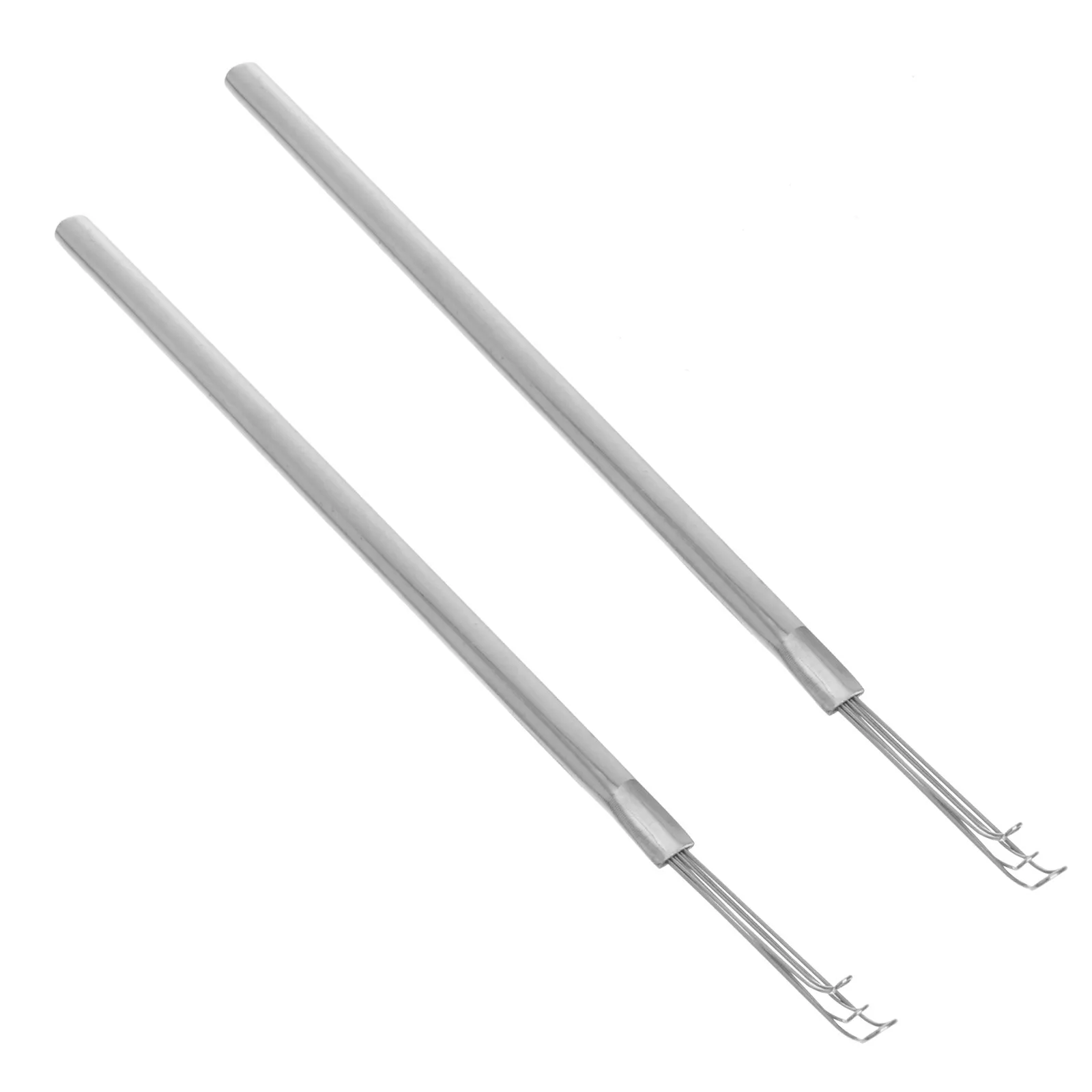 

Набор из 2 металлических ушных ложек из нержавеющей стали для эффективного удаления ушной серы, портативные ушные палочки для чистки ушей