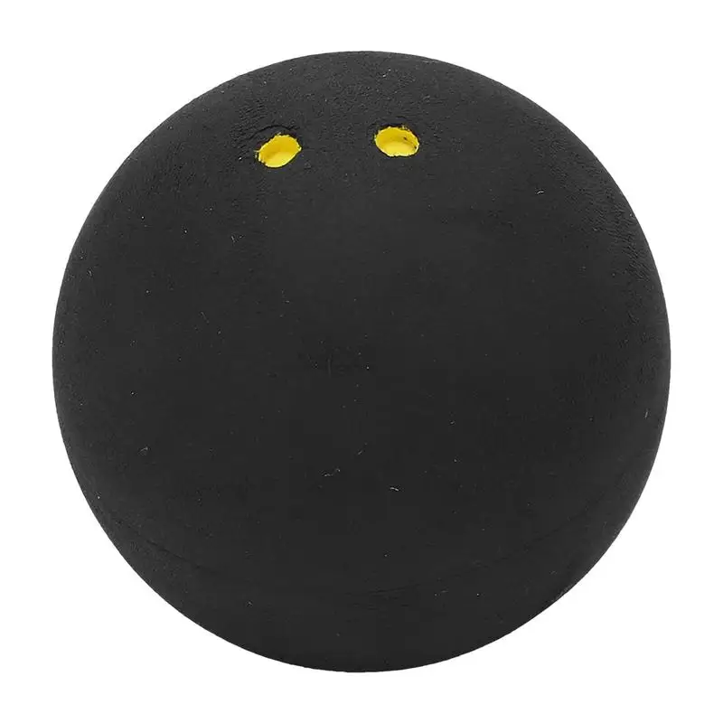 Squash Balls Double Yellow Dot Competition Squash Ball 38mm Squash Racket Balls For Slow Speed Play Professional Tournaments