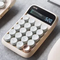 Lofree Wireless Bluetooth USB C 2-Mode Numeric Keypad Mechanical Mini Keyboard Calculator for Laptop Office Accounting 20KeyPC