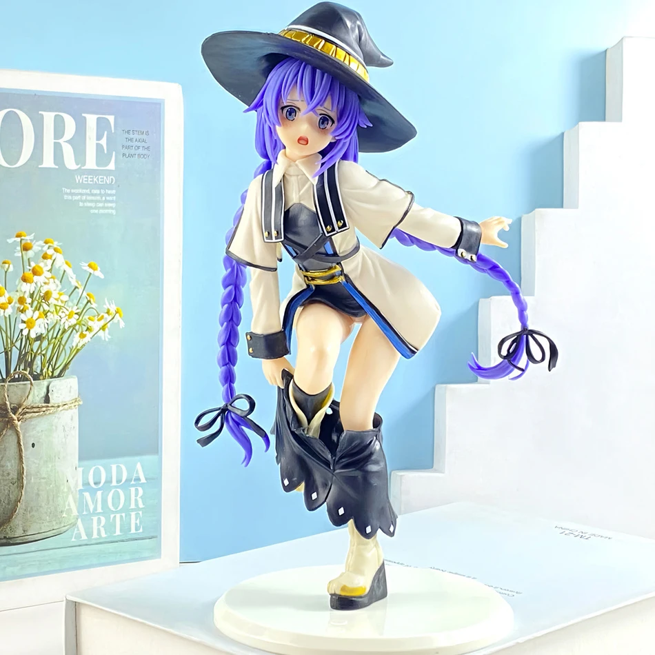 أربعة تماثيل ساحرة روكسي ميجورداس زهرة عمل الشكل موشوكو تينسي: التناسخ العامل أنيمي الشكل البلاستيكية #2