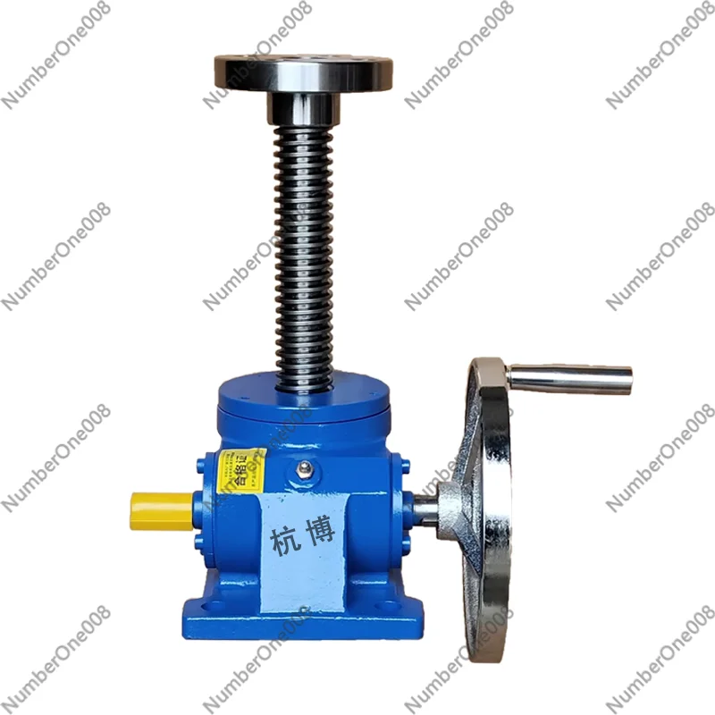 SWL Series Worm Gear Screw Lift 2.5-120T, Manual/Electric Linear Actuator with Self-Locking, 0.37-15KW 1500RPM