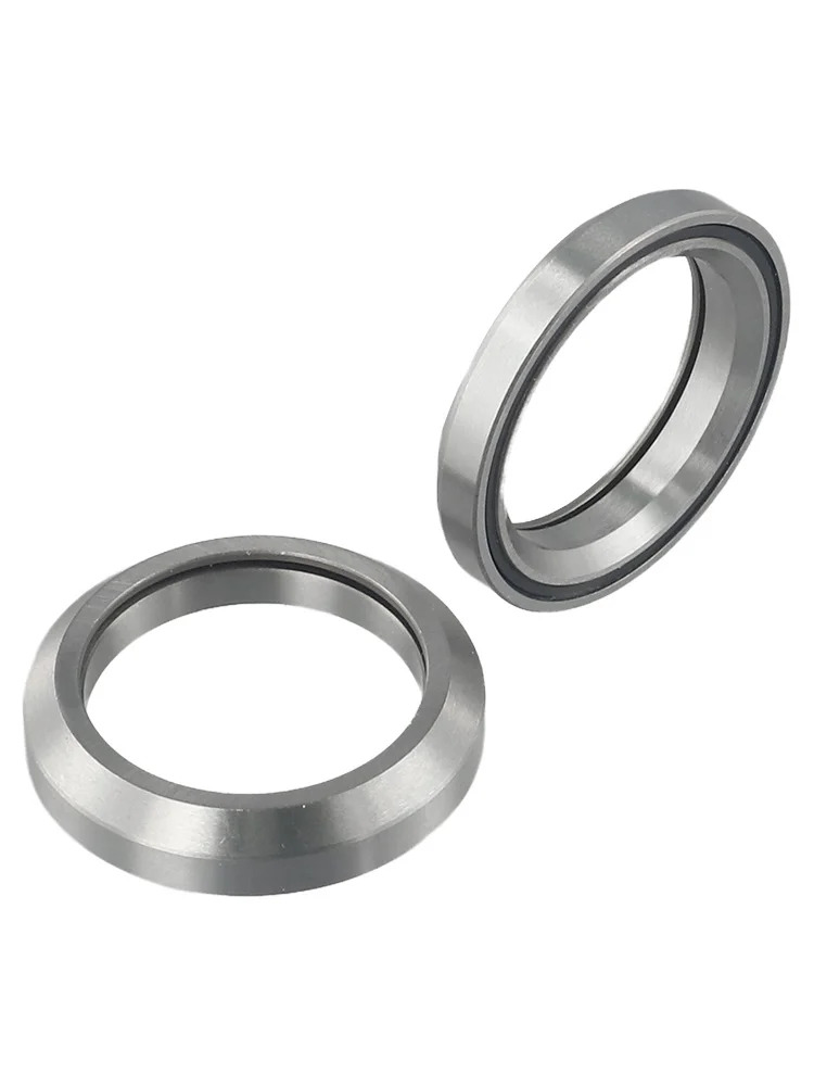 Brand New Bearings Kits Portable Steel 45/45° Accessories Bicycle Bike Bikes Black+Silver Headset Beaings Parts