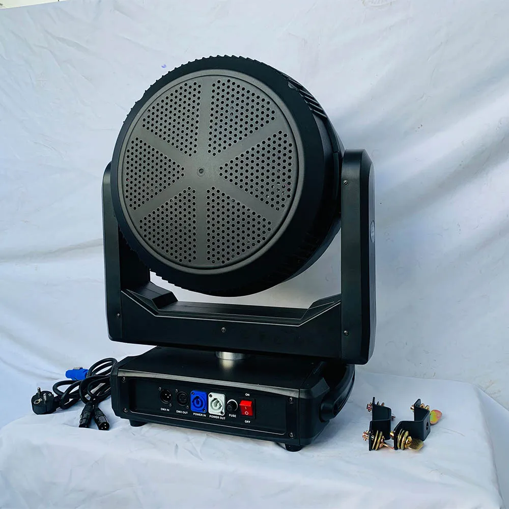 37x40W LED Bee Eyes Zoom Beam Moving Head Wash Stage Light with Ring Circle Strobe for Party Concert Show