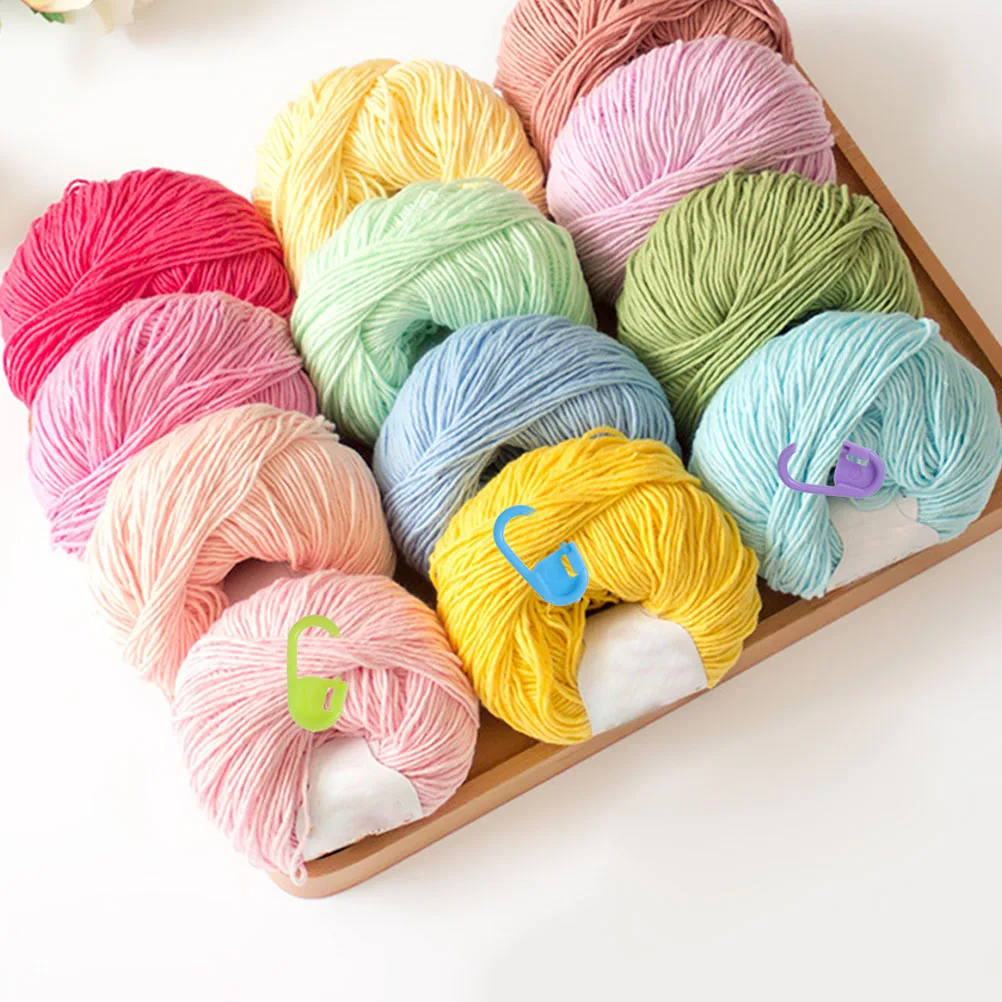 

1 set Stitch Markers For Knitting Heart Shaped Crochet Accessories Colorful Stitch Rings Knitting Auxiliary Tools Diy Crafts