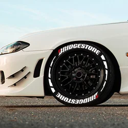 Tire Lettering Sticker Permanent 1.20'' For 15''-24'' Wheels 4/8 Sets For 4 Tires Quality 3D Raised Letters Tyre Decoration