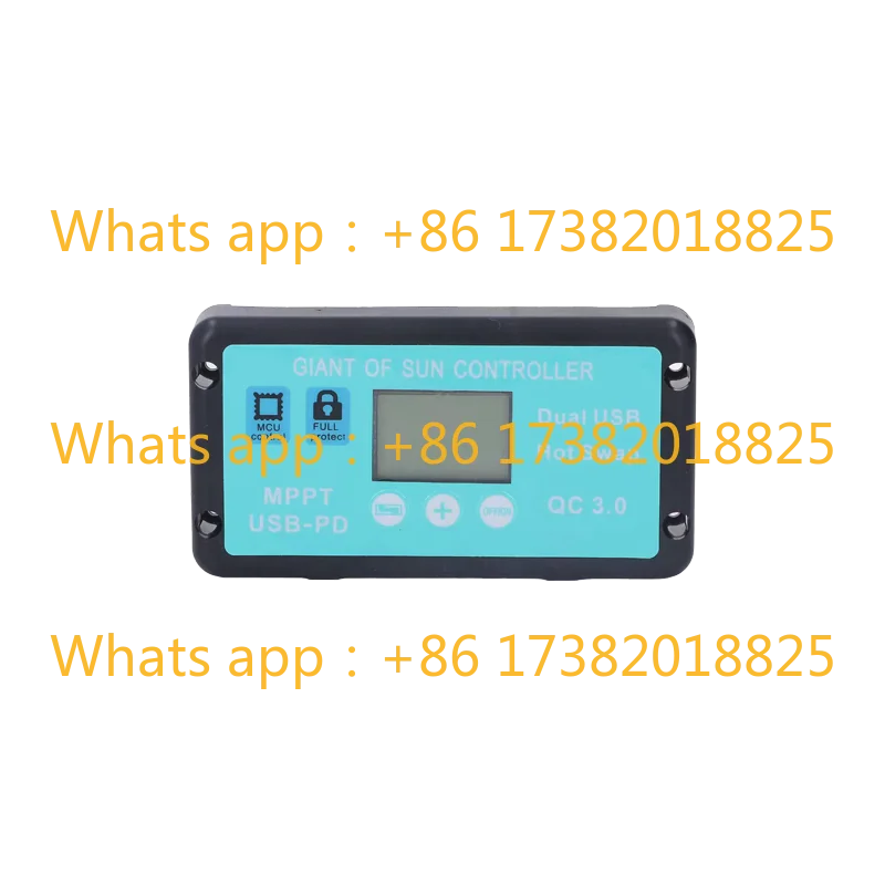 Wind Hydraulic Generator Charging Regulator MPPT LCD Control USB12V24V Solar Charging Fast Charging