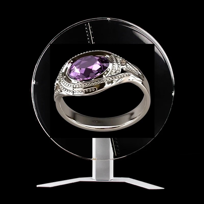 Proyektor Hologram Kipas Laser 3D Ultra Tipis 42cm untuk Iklan, Kontrol Wifi