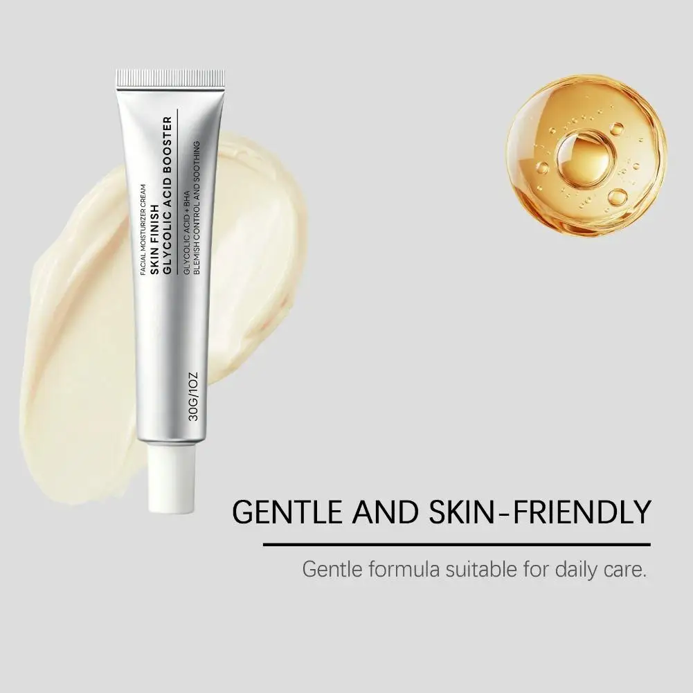 30g AHA Essence Facial Cream Refine Pores Lightweight Moisturizer Gentle Glow Nourish Smooth Fine Lines Rejuvenate Skin Care