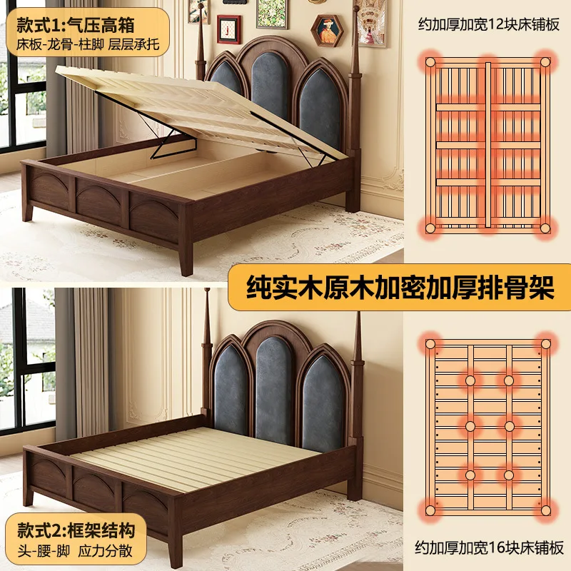 

Уникальная современная кровать из массива дерева, удобная дизайнерская кровать в итальянском стиле, свадебная элитная двуспальная кровать Cama De Casal, мебель для дома