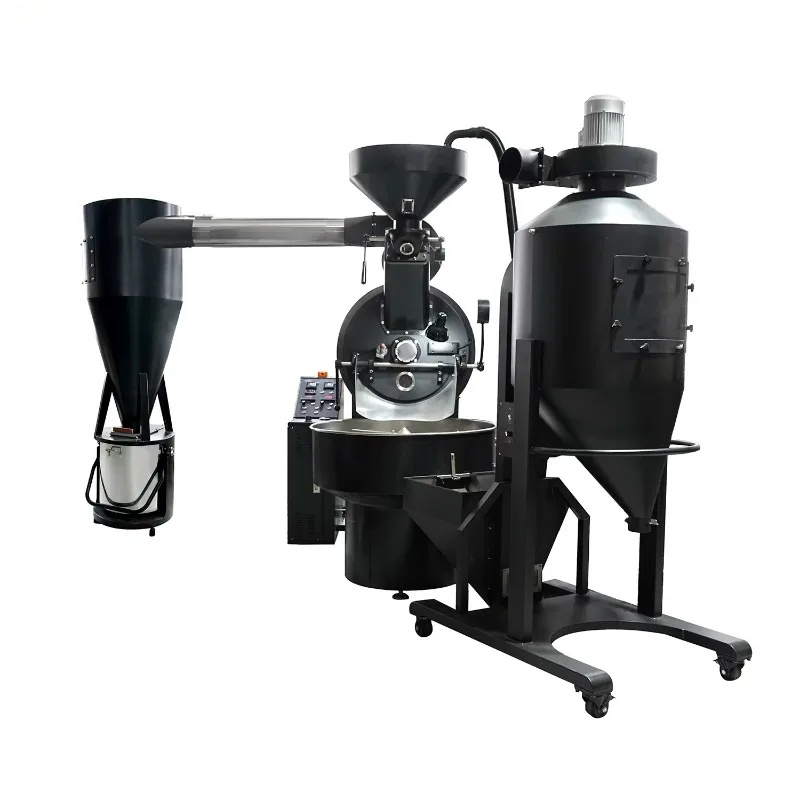 Customized Newest Generation 20kg Coffee Roasting Machine with Professional Cast Iron Drum