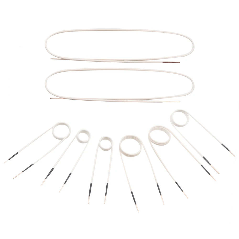 سخان مغناطيسي صغير لتقوم بها بنفسك ملفات الحث التعريفي لفائف Ductor المغناطيسي جهاز تسخين حثي عدة عديمة اللهب الحرارة اكسسوارات 8/10 قطعة