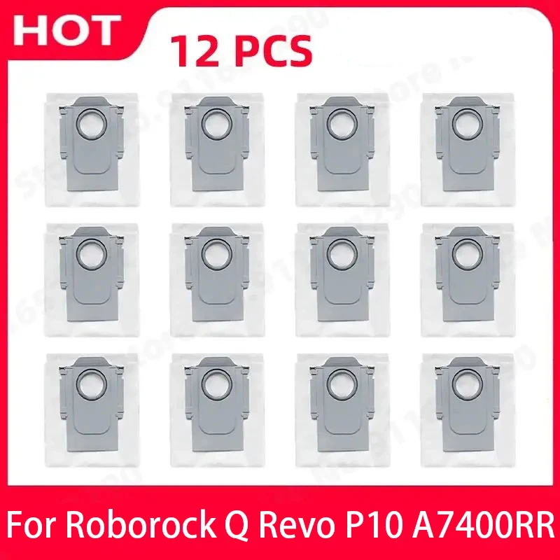 Roborock Q Revo P10 A7400RR Staubbeutel Ersatzteile Haushaltsroboter Staubsauger Innenraum-Ersatz Müllbeutel Zubehör