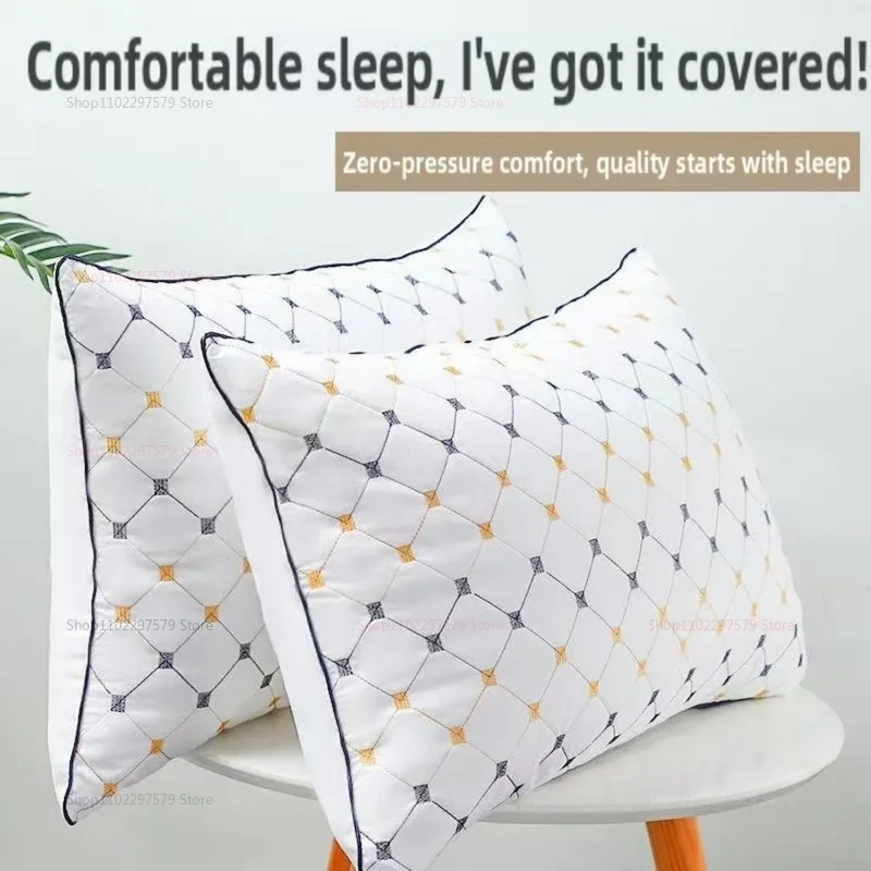 Ergonomic pillow Memory Orthopedic Cotton Pillow Slow Rebound Soft Memory Slepping Pillows Ergonomic Shaped Relax The Cervical