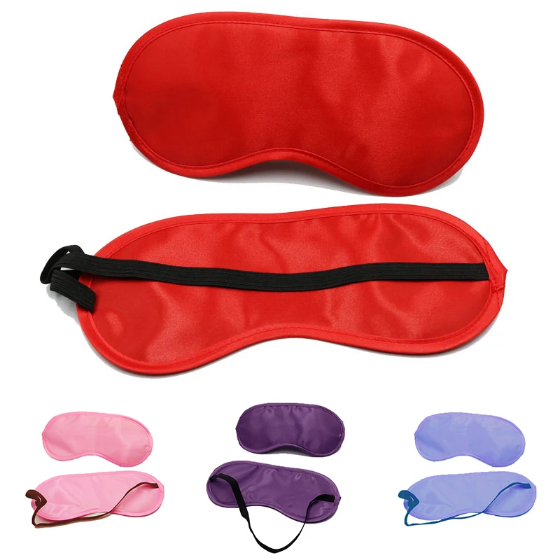

Silk Shade Sleep Cover Eye Accessories Travel Padded Blindfold Mask