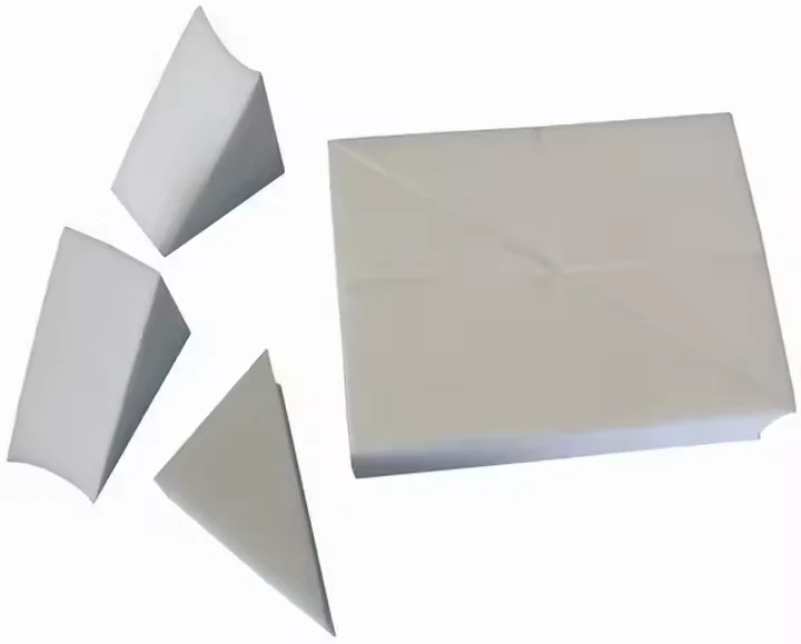 8-Pcs White Cosmetic Foundation Makeup Sponge Wedges Applicators Latex Free Triangle Powder Puff Beauty Makeup Accessories
