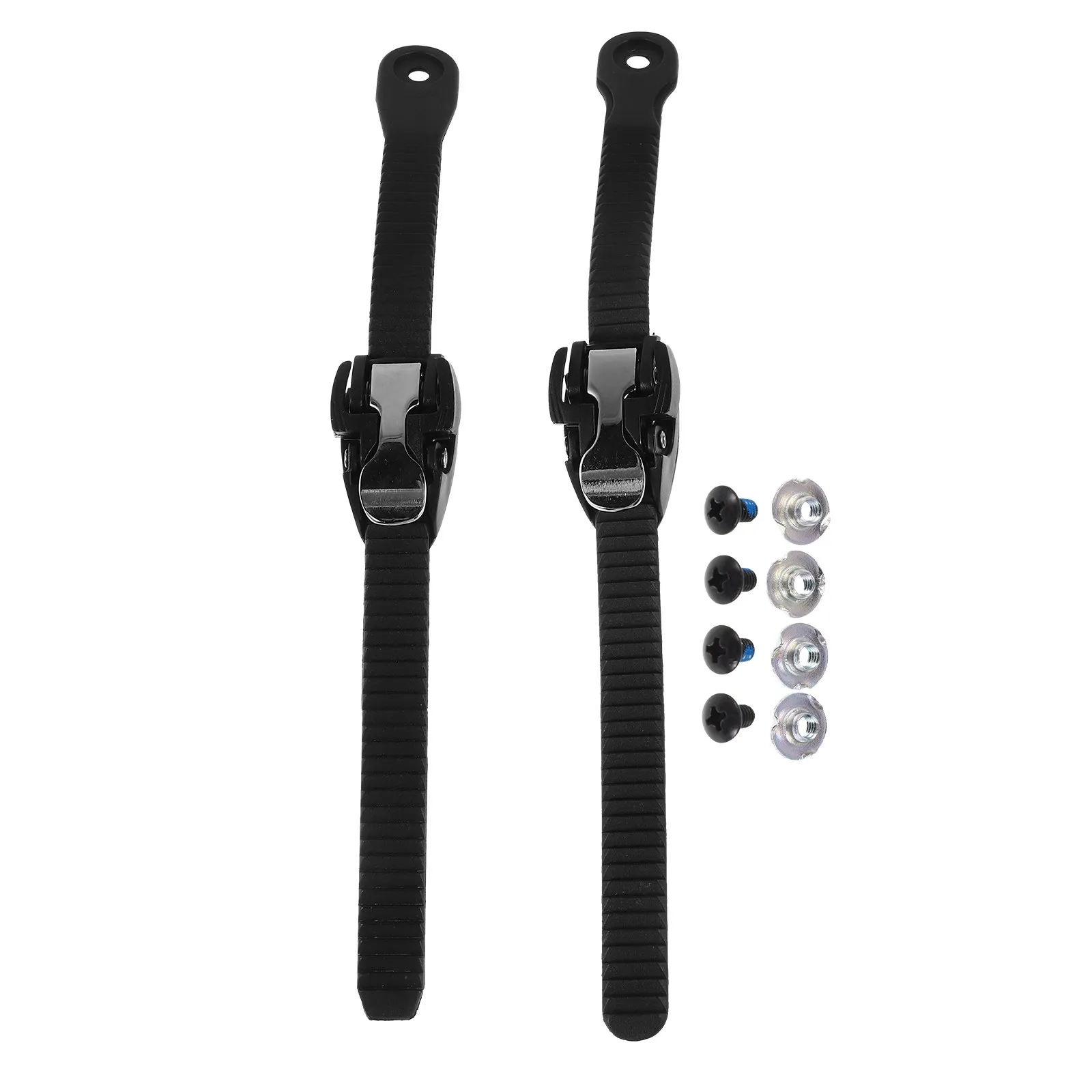 

1 пара регулируемых ремней с пряжками для роликовых коньков из TPR и ПВХ, универсальные аксессуары для коньков и обуви для катания