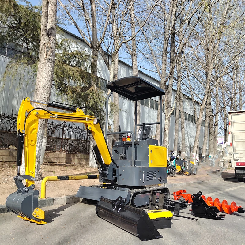 Customized Mini Excavator 1.8Ton EPA Farm New Crawler Digger Kubota Engine Chinese small Excavators 1 ton Hydraulic Excavator