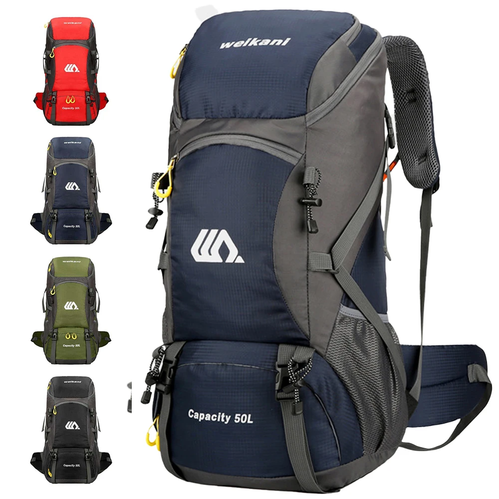 

Men's 100L Tactical Backpack MOLLE Large-Capacity Anti Theft Mountaineering Backpack Hiking Rucksack 90L Waterproof Shoulder Bag
