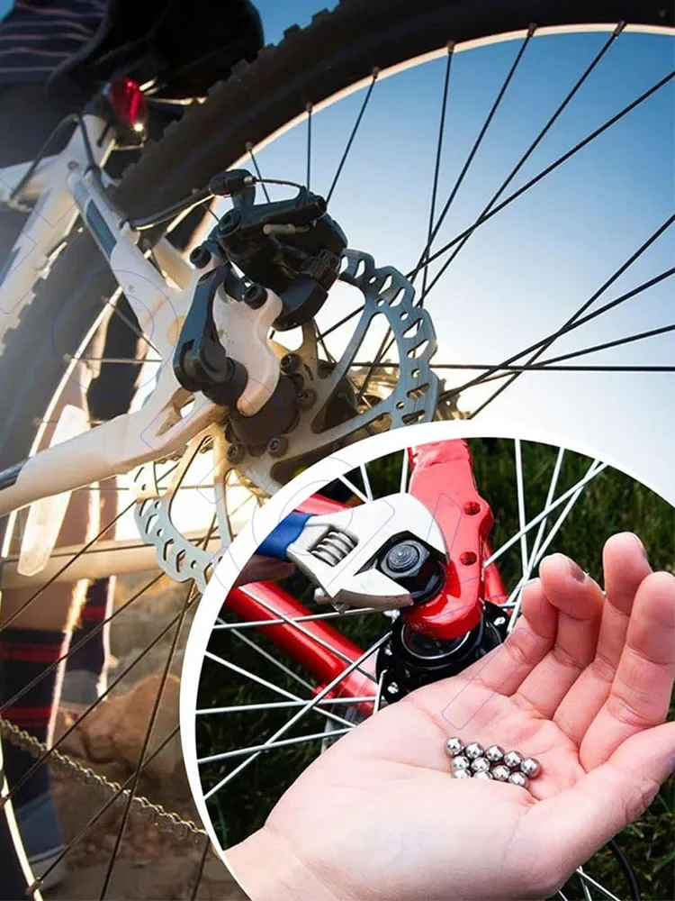 Roulements à billes solides de précision en acier GCR15, 1 pièce, Ø15mm - 30mm, perles rondes lisses Dia 15 15.081 15.5 15.875 16 16.5mm à 30mm