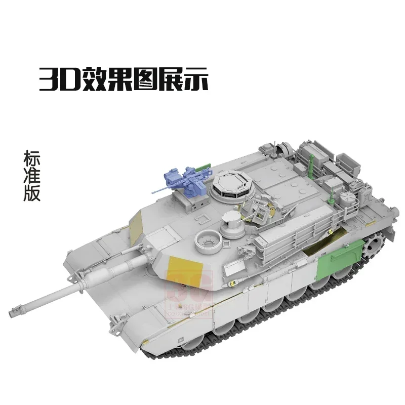 

Ryefield RM-5104 M1A2 SEP V3 abrams Main Battle 1/35 assembly Tank diy toys Model Kit