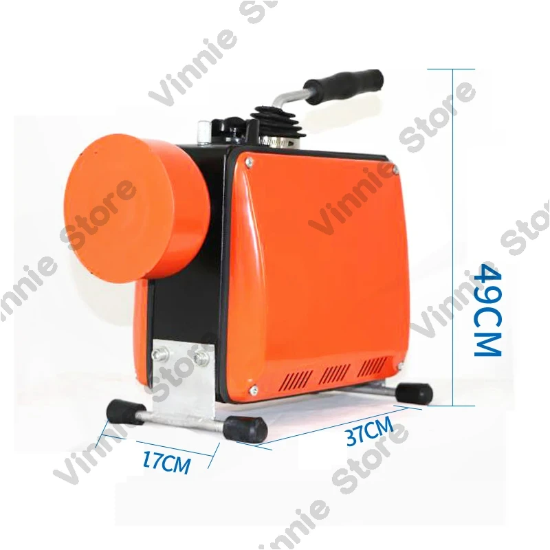 High Quality GQ-150 Electric Pipe Dredge Machine Professional Household Sewer Tool Automatic Toilet Floor Drain Dredge