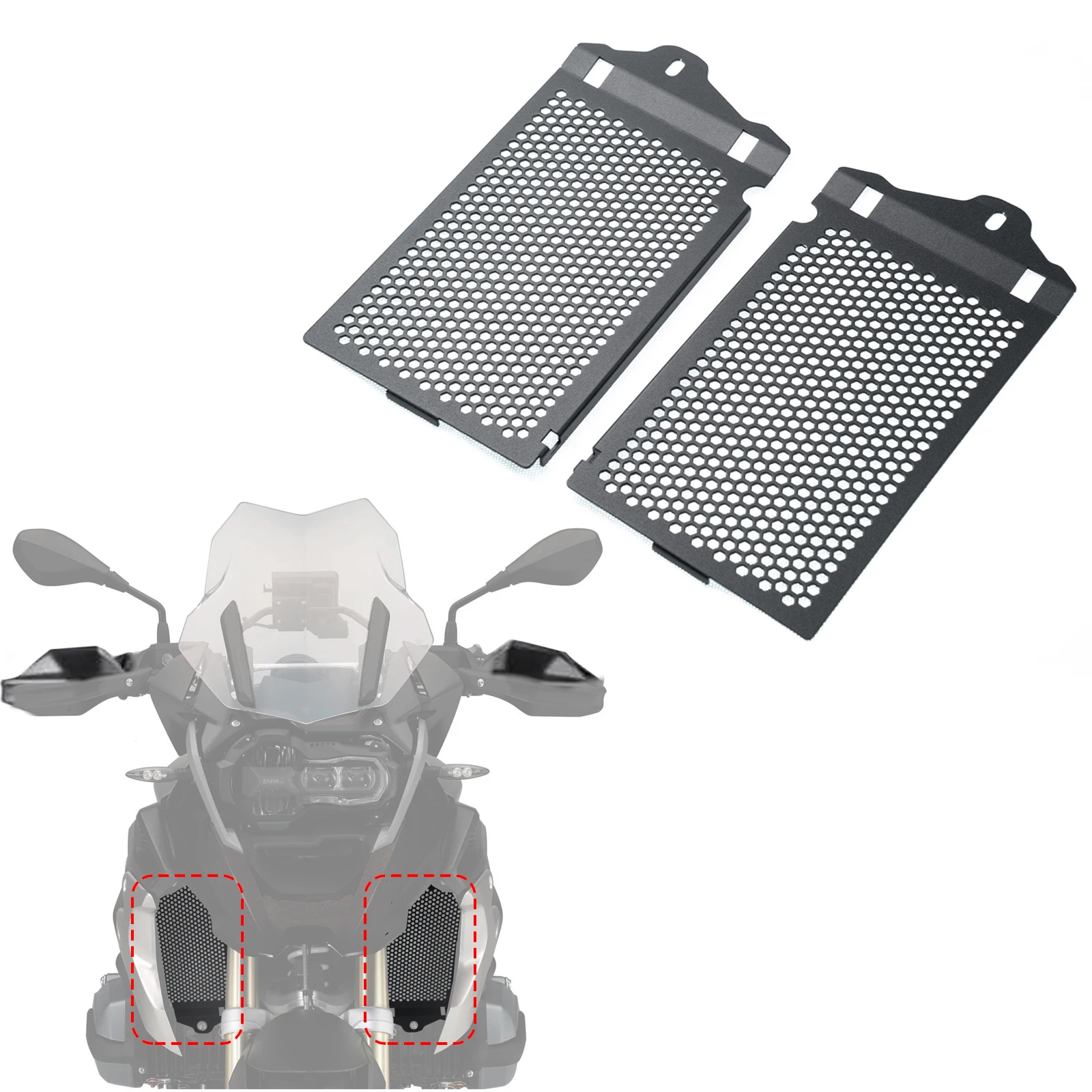 

Motorcycle Radiator Grille Guard Cover Protective for bmw r1200gs lc r 1200 gs adv / adventure 2013 - 2019