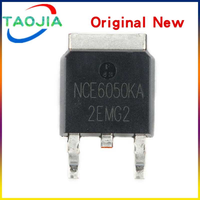 10PCS NCE6050KA NCE6050 TO252 60V/50A