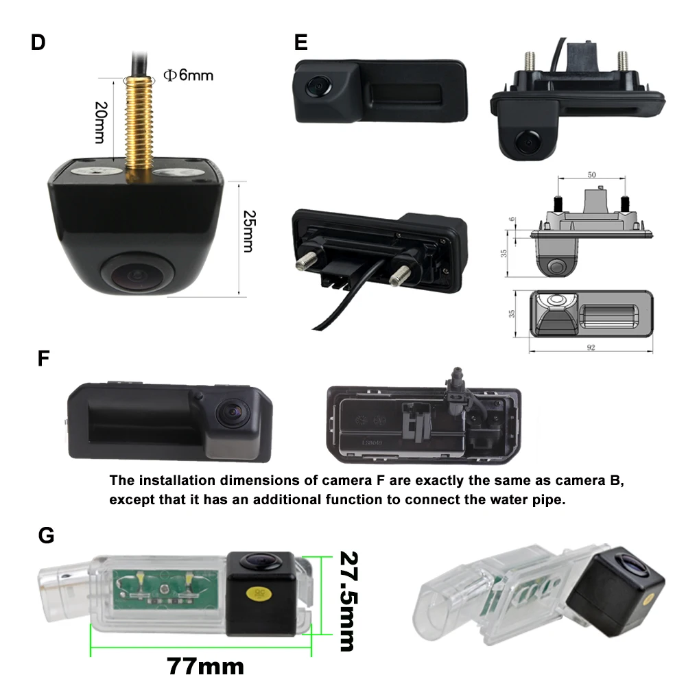 SINOSMART CanBus Reversing Dynamic Trajectory Parking Camera for Skoda Octavia Seat Golf Tiguan Audi A1 A3 A5 Q5 Q2 Q3 Q7 MQB