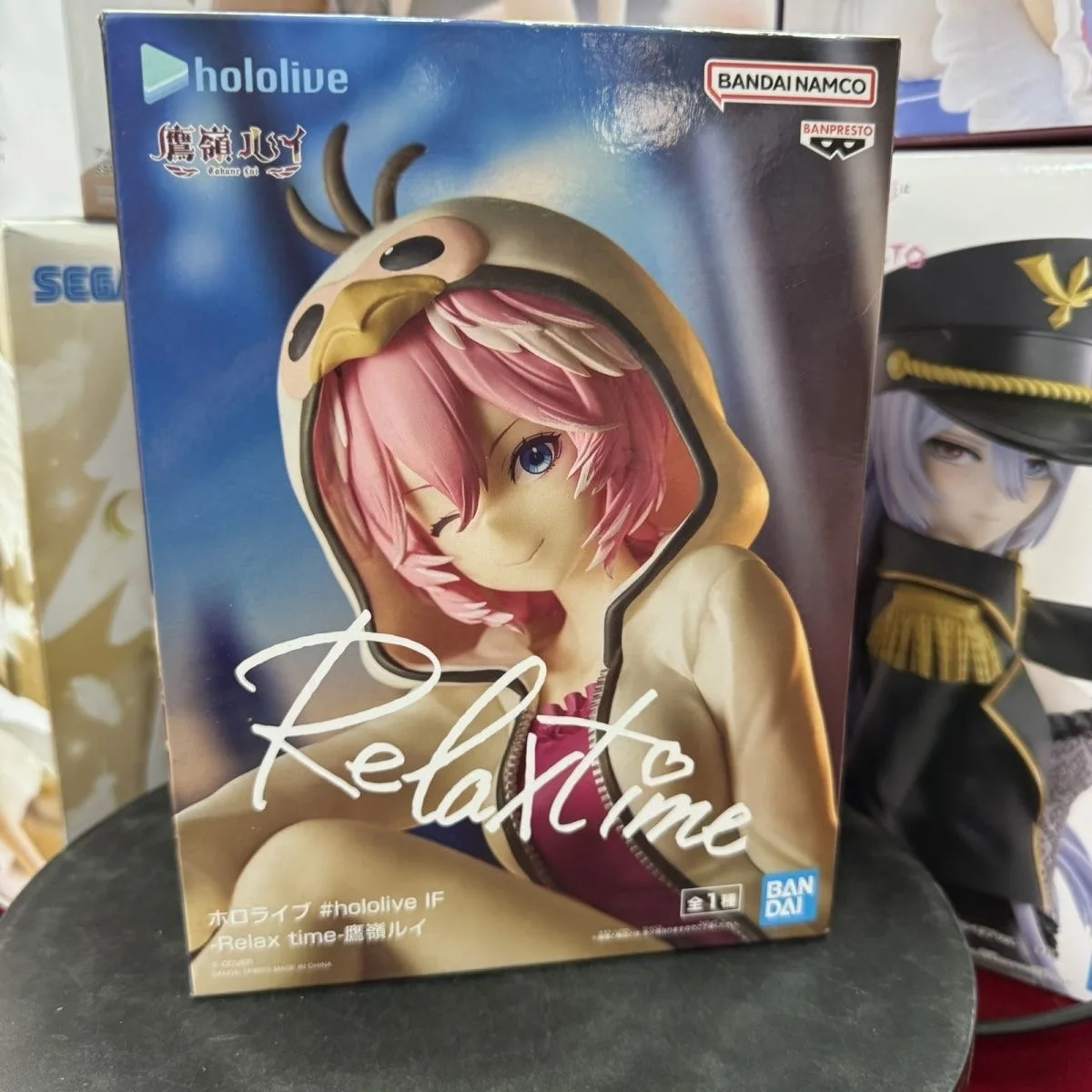 

The Genuine Bandai Banpresto Anime Relax Time Hololive Takane Lui Vtuber Virture PVC Action Figure Collectible Model Toy