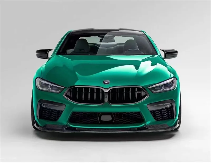 For BMW M8 F91 F92 F93 2019 2020 2021 2022 2023 Real Carbon Fiber Front Lip Rear Diffuser Bumper Side Skirt Spoiler Body Kit