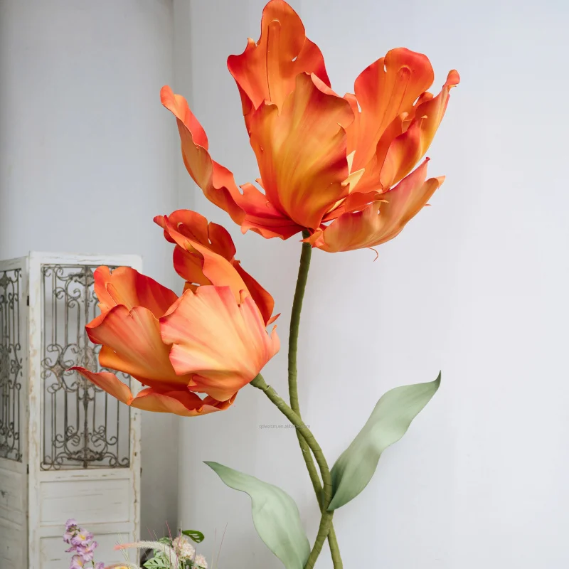 

Artificial Flowers Realistic Christmas Giant Free Standing Flower Oversize Home Wedding Event Decoration Party Decor