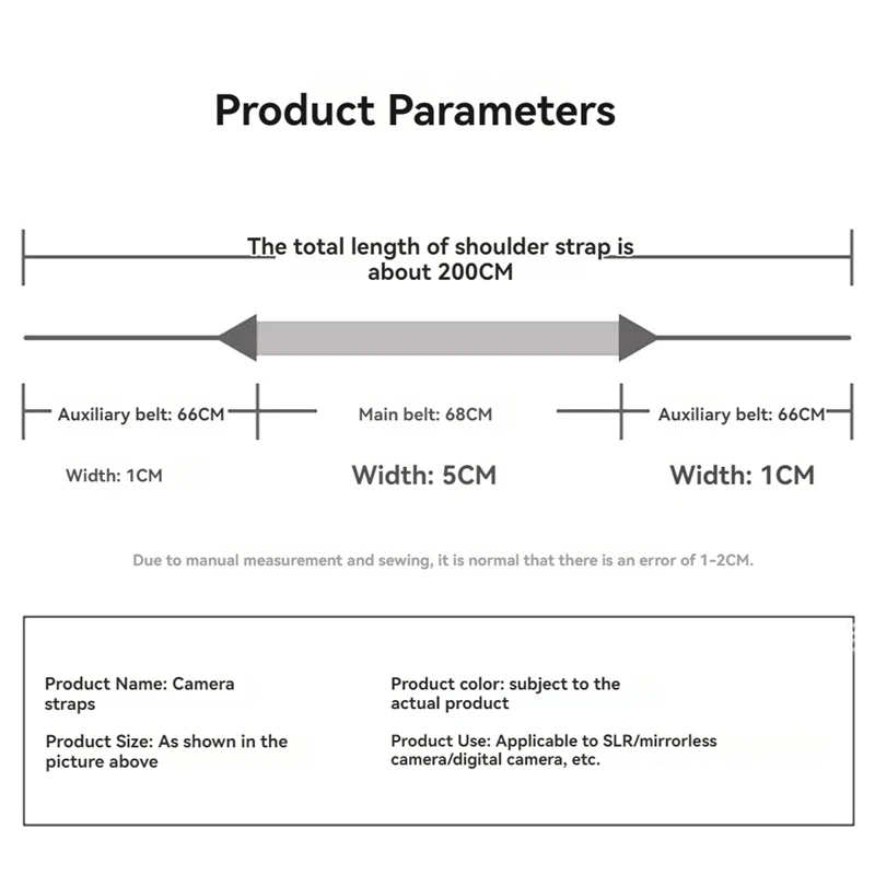 Регулируемый ремень для камеры. Винтажный регулируемый шейный плечевой ремень через плечо. Быстросъемный ремень подходит для всех камер.
