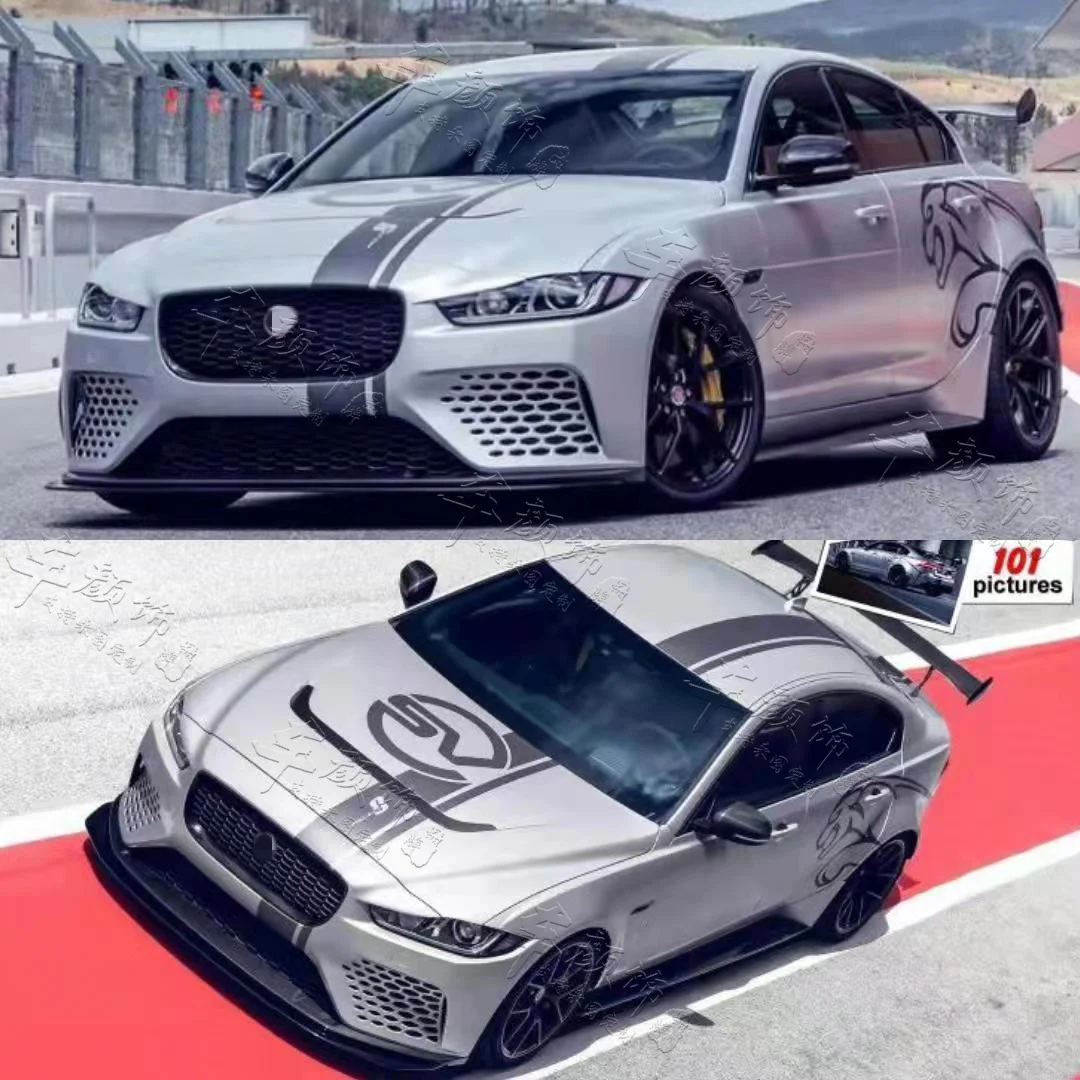 JDM Car Accessories Car Sticker For Jaguar XF XE XJ XEL Leopard XFL E-pace Custom Vinyl Exterior Details Stickers On Car Goods