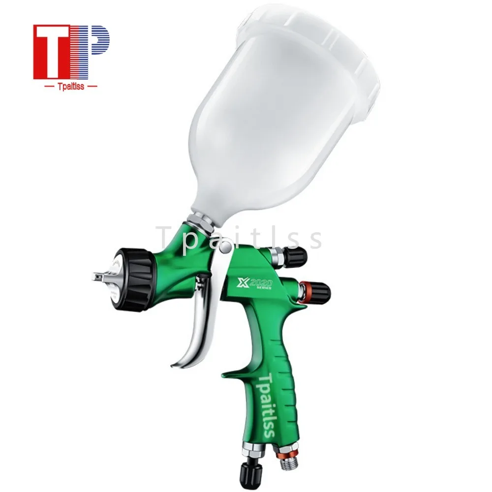 

Tpaitlss Pneumatic Spray Gun Spray Tool 1.3mm for Car Topcoat Varnish for High Atomization Automobile 4S Shop.