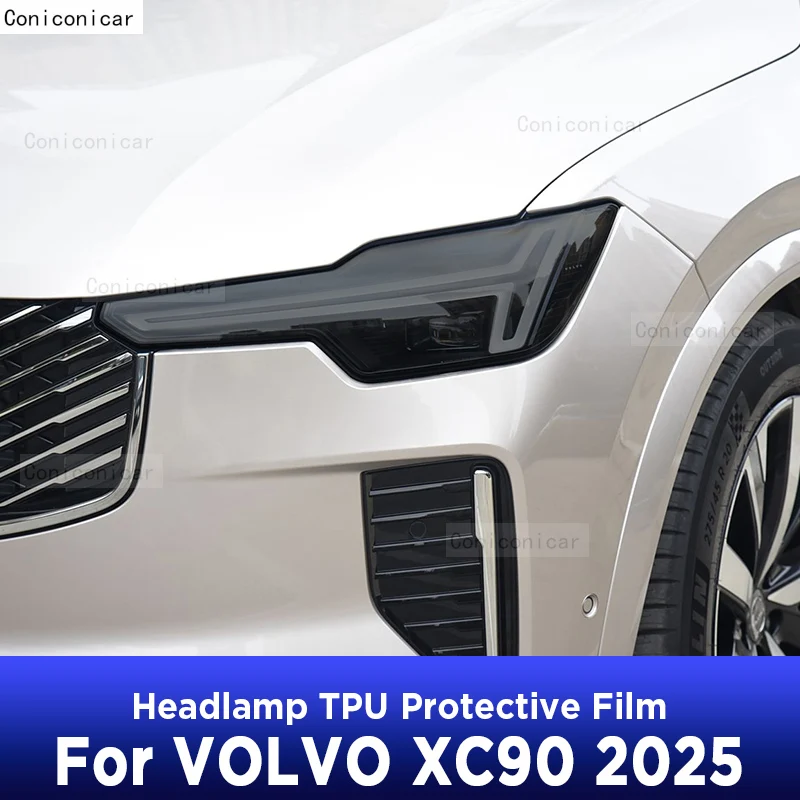 

Car Headlight Tint Anti-Scratch Protective Cover Film Self Healing TPU Stickers For VOLVO XC90 2025 Accessories