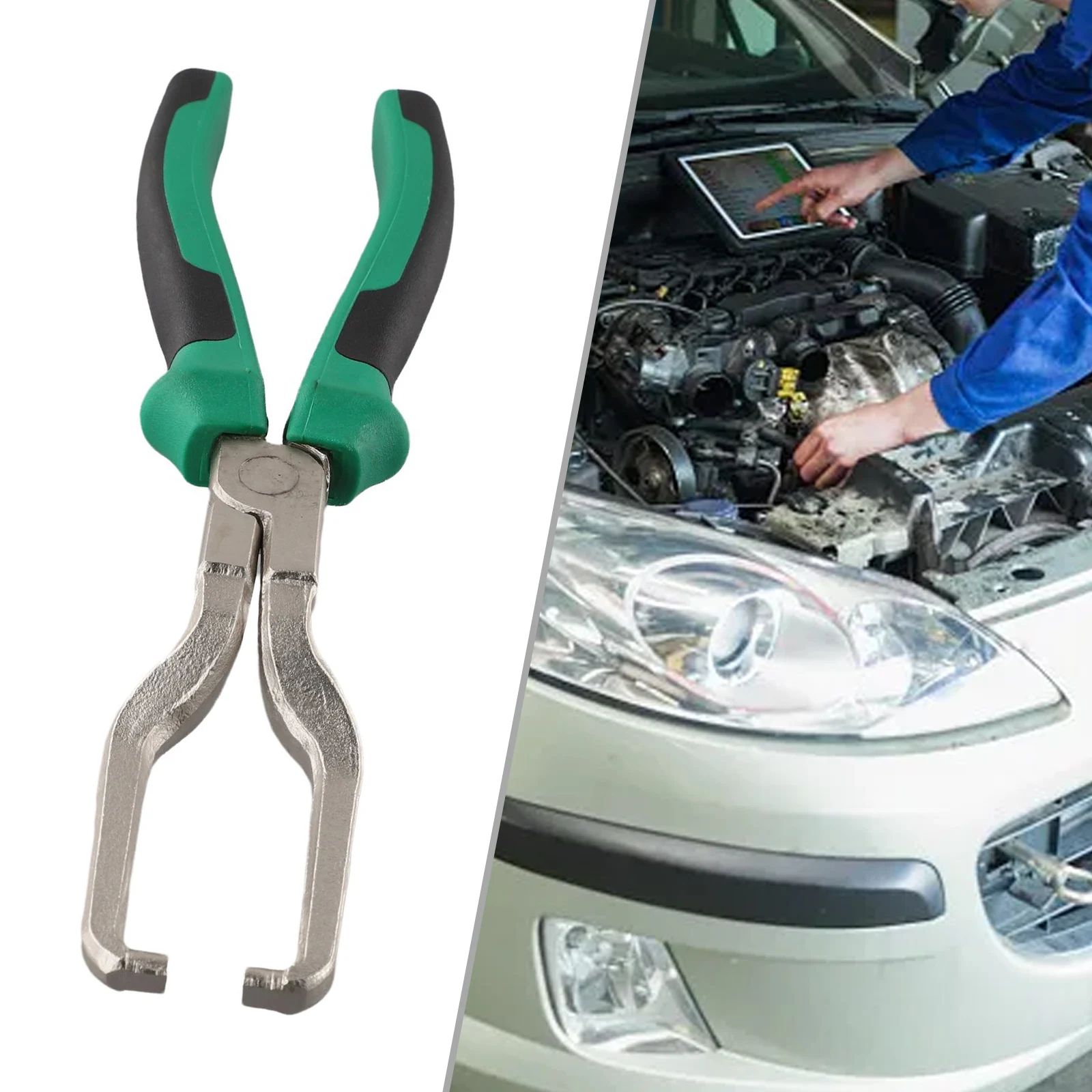 8inch/11inch Electrical Disconnect Pliers Chrome-vanadium Steel Car Fuel Line Pipe Removal For Filter Tubing Connector Removal