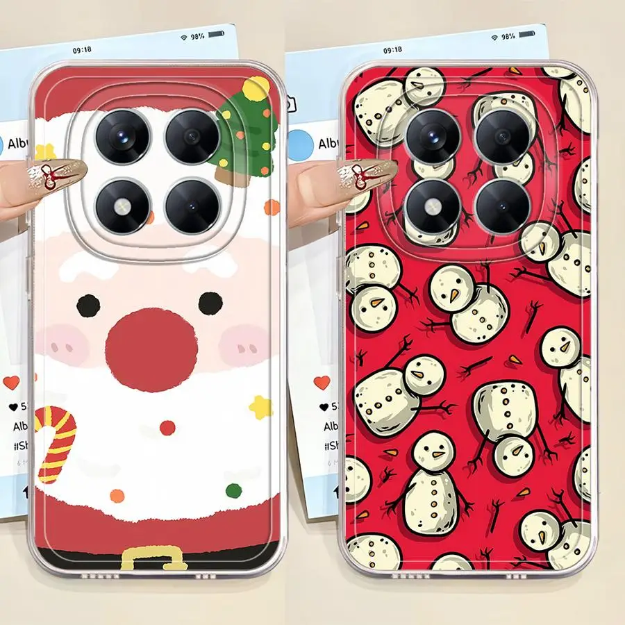 Cartoon Santa Claus…