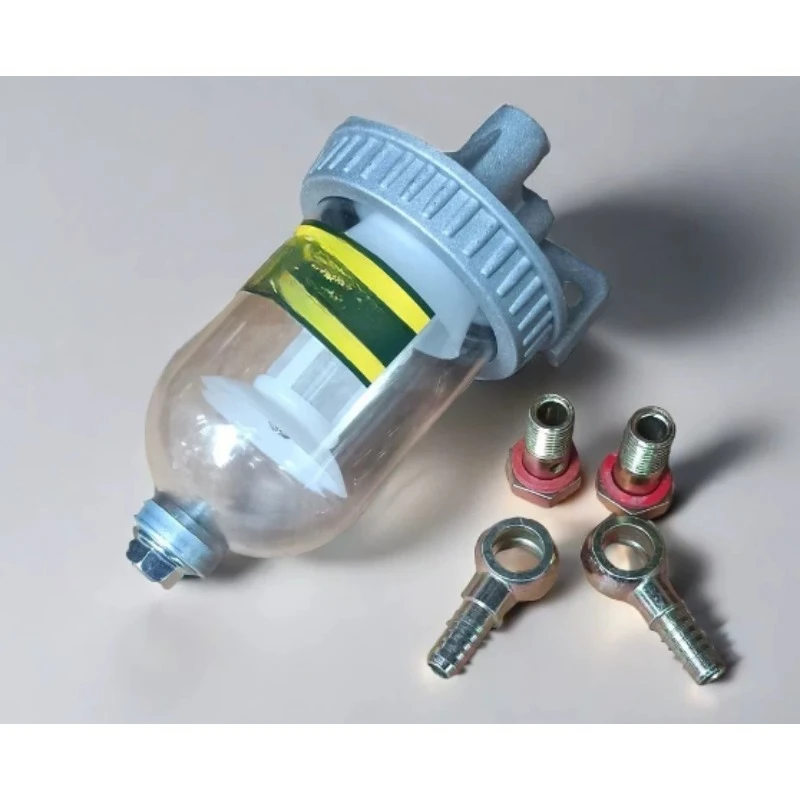 CA141  Coarse Filter Fuel Water Separation Precipitator Cup Assembly Transparent Cup With Drain Retrofit Fuel Filter