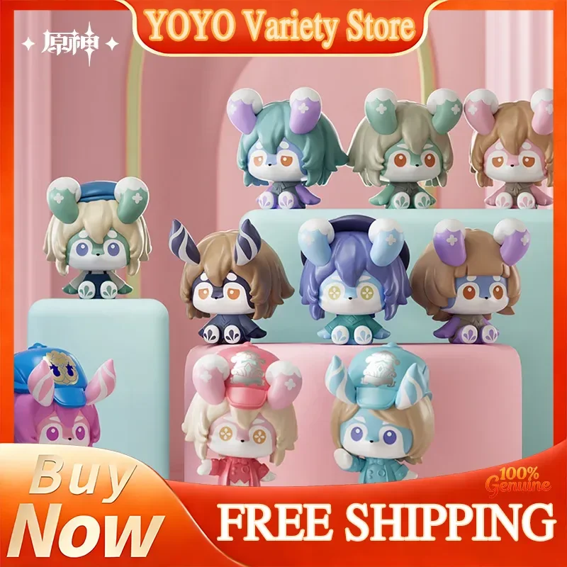 

Suplay Genshin Impact Melusine Series Mini Mystery Blind Bags Blind Box Official Game peripherals Cute Figure Ornament Gifts Toy