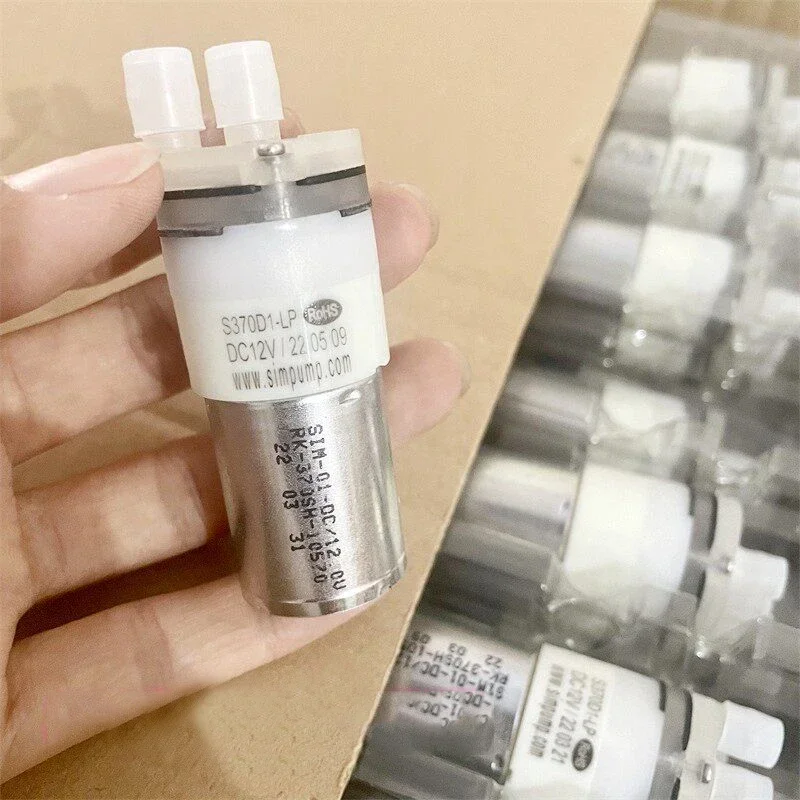 S370D1-LP 370 DC 12V 800mL/min Micro Self-Priming Diaphragm Water Pump  for Drinking Water Dispenser Tea Bar Coffee Machine DIY